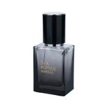 Elegant 30ml Empty Foundation Bottle Black Gradient Semi Transparent