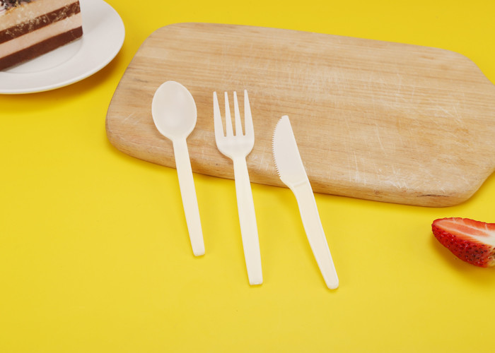 Disposable Corn Starch PSM Cutlery For Restaurant