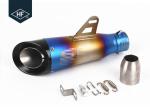 Silencer Kit Honda Motorcycle Muffler , 36mm 51mm Motorbike Slip On Mufflers