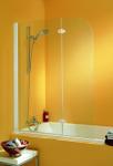 Tempered Frameless Shower Enclosure Glass 1400x800 Mm High Polished Edges