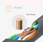 630d Ripcord 305m Polyethylene Insulated UTP CAT6 Cable