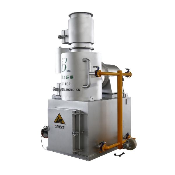 Waste Burning Treatment Equipment Stainless Steel Pyrolysis Gasification