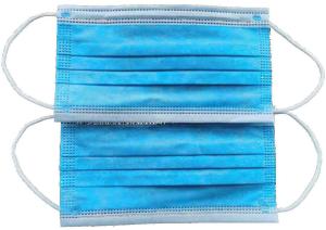 Quality 3 Ply Disposable Protective Face Mask For Virus Protection Multi Color wholesale