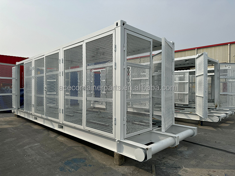 5ft 6ft 8ft 9ft 10ft 45ft 48ft 53ft C5 H Painting Power Transformer Steel Floor for Compressor Frame Skid and Efficiency