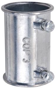 Quality Zinc Die Casting Electrical Conduit Fittings 4 Inch EMT Coupling Set Screw Type wholesale