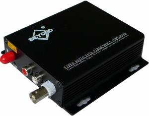Quality 1ch Video+1ch Stereo Audio(RCA) To Fiber Optic Converter wholesale
