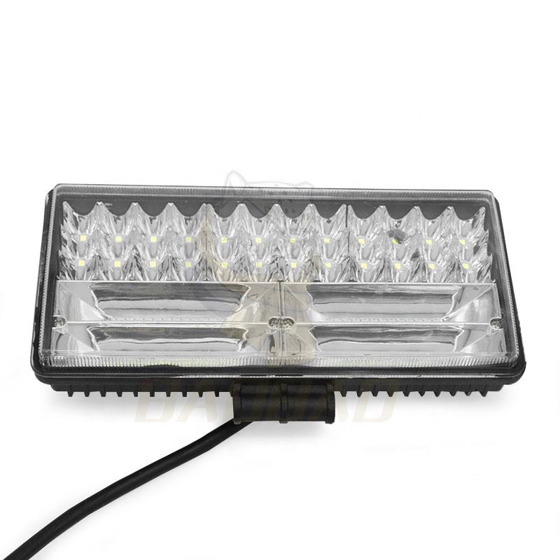 White 84 Beam 7 inch 126W 80V Motorcycle Accessories LED Light