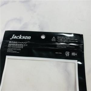 Quality FSC Plastic See Through Bag , 100% Virgin Zip Seal Bags wholesale