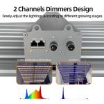 1060W Dimmable Detachable Hydroponic Lamp Plant Grow Light For Greenhouses