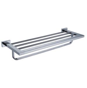 Quality Good Design Classic Square Style Wall Mounted Stainless steel Bathroom Towel Rack wholesale