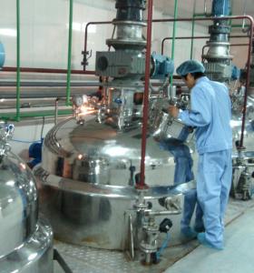 Quality 1 Ton / Hour Liquid Detergent Manufacturing Plant , Liquid Soap Making Machine wholesale
