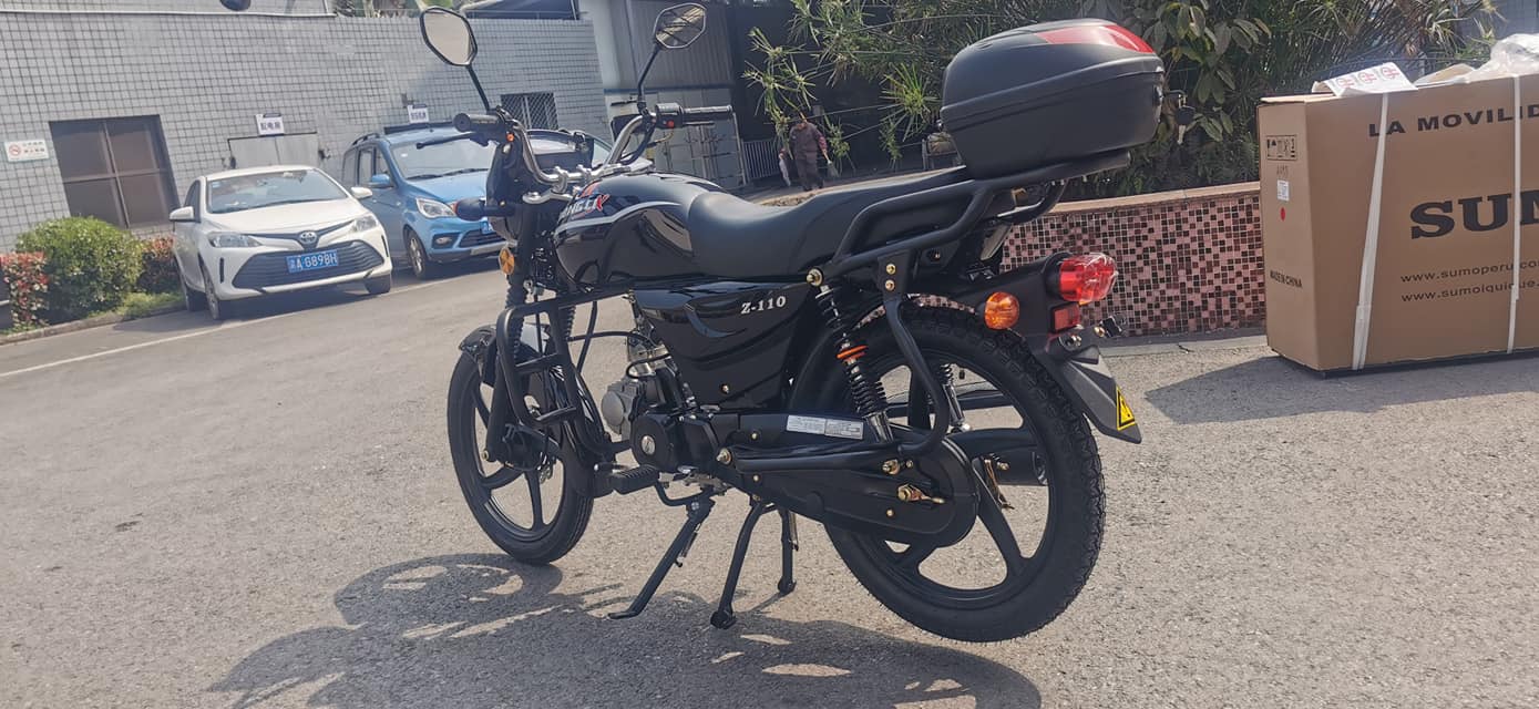 Chinese electric gasoline motor bike street 49cc 125cc 4 stroke moped electric motorcycle alpha 110cc
