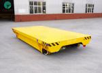 Battery Power Material Transfer Motorized Cart Moving On Rails