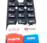 ODM Silicone TV Remote Control Keyboard 30 Shore A