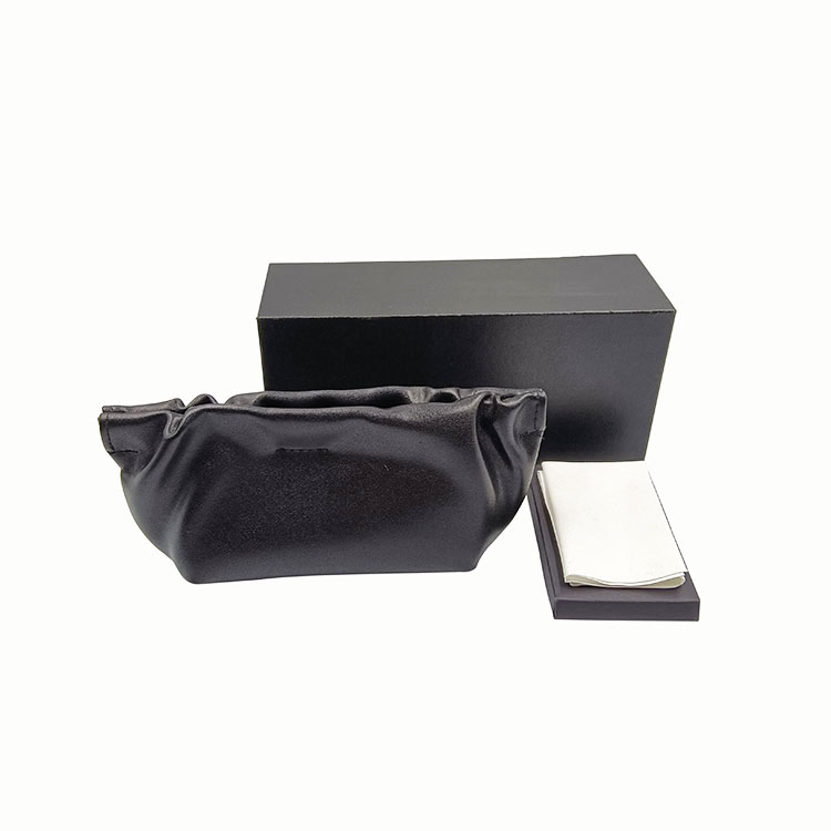 Custom Print Spectacle Glasses Case Pu Folding Sunglasses Case 10*10*3.6cm