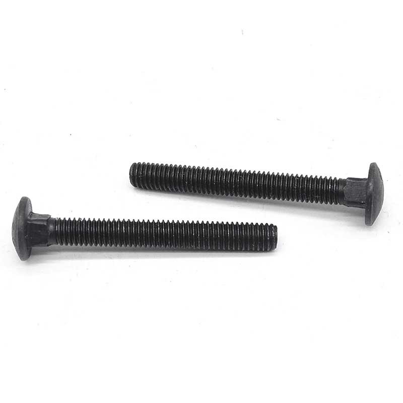 Black Oxide Iron Galvanized Half Round Head Square Neck Bolts DIN603 with DIN Standard