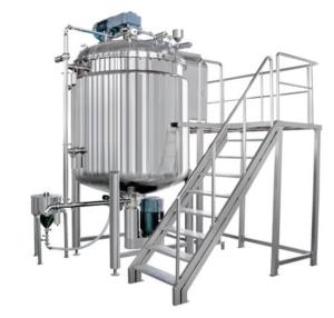 Quality Cosmetic Vacuum Homogenizer Cream Mixer Emulsifier Mixer Machine For Face Cream Lotion wholesale
