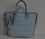 Top Quality PU Leather hand Bag Fashion Blue ladies Bag Leather Women Shoulderba