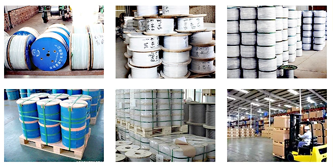 Cold Heading Steel Special PVC / Nylon Coated Stainless Steel Wire Rope Aircraft Cable