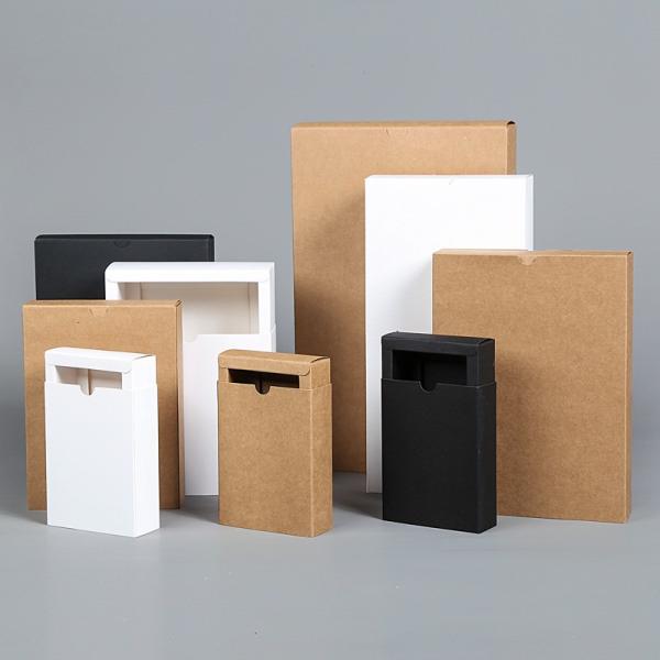 Face Cream Personal Care Slide Boxes Cosmetic Cream Jar Box Kraft Paper Pillow