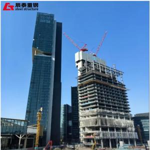 Prefabricated Modular Office Buildings Lightweight Steel Structure Earthquake Resistant