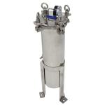 62KG 304 Stainless Steel 100 Psi NPT Bag Filter for Industrial Chemical