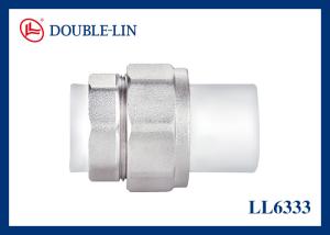 Quality 63mm Double Union PPR Brass Threaded Fittings wholesale