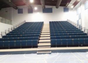 Quality Conference Center Tiered Seating Systems / Semi Automatic Foldable Bleacher Seats wholesale