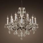 Vintage Black iron dining room Living room Chandelier (WH-WI-01)