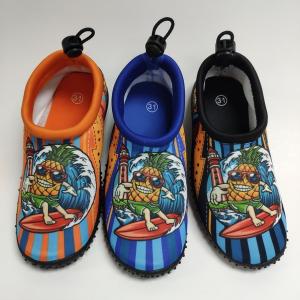 Quality Reusable Pineapple Printed Water Aqua Shoes For Ladies wholesale