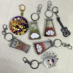 ROHS Approved Anime Gift Set Anime Figure Custom Acrylic Keychains