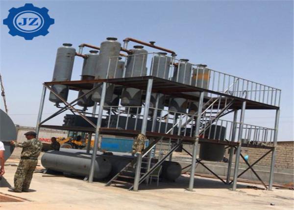 Environmental Friendly Used Engine Oil Recycling Waste Oil Refining To Diesel