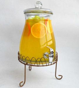 Quality glass juice / beverage dispensers wholesale