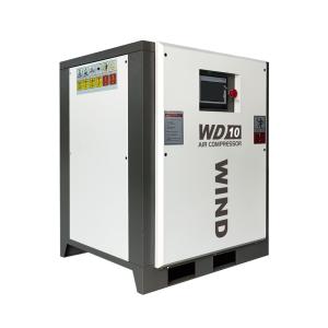 Quality 7.5kw 10hp Wind Permanent Magnet Industrial Screw Air Compressor wholesale