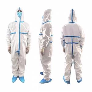 Quality 70g Asbestos 175cm Disposable Protective Coveralls wholesale