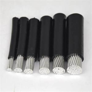 Quality 10KV 50mm Aluminum Twisted Steel Reinforced Cables Overhead Aerial Bundled Cable Electrical Wire wholesale