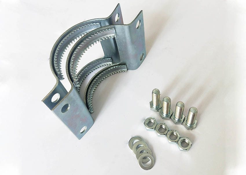 5 Inch Cast Iron Pipe Reinforcement Clamp Grip Collar Couplings High Strength