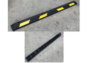 Quality 1650mm 2000mm Reclyed Garage Rubber Car Wheel Stopper wholesale