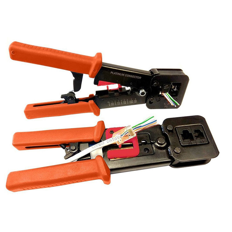 Stripped Copper Wire Connection Network Cable End Communication Cable Crimper Wire Stripper