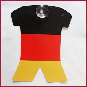 Quality National Advertising Promotional Magnetic T-shirt Sucking Car Sticker Germany wholesale
