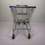125L Regular Size Supermarket Metal Trolley Powder Coating Warehouse Shopping