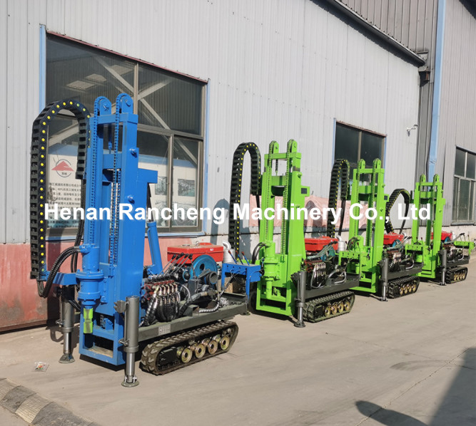 High Performance 30m Hydraulic Pile Driver Featuring 30HP Diesel Engine