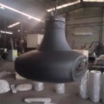 Popular Style Roof Mounted Wood Burning Steel Stove And Suspended Fireplace