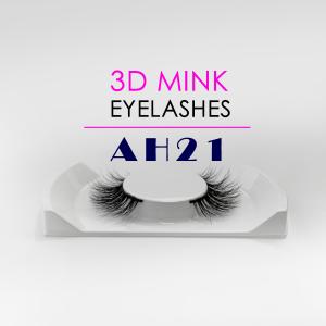 Quality Black Color Natural Looking Mink Eyelashes 8 - 27mm Length For Beauty Salon wholesale
