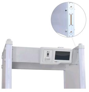 Quality 24 zones AB2400C LCD display walkthrough metal detector wholesale