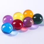 120g Resin Ball Clear Transparent Play Juggling Balls