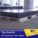 3D lenticular lens PS sheet 20LPI 3mm billboard advertising transparent plastic
