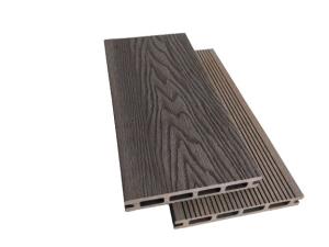 Quality Anti Slip Deep Woodgrain ISO 9001 146mm 22mm WPC Decking Boards wholesale