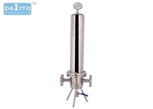 Quality Gas Type Stainless Steel Filter Housing Hygienic Design By Avoiding Dead Space wholesale