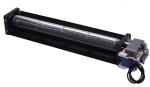 Multipurpose DC Cross Flow Fan Moistureproof 120V Black Color